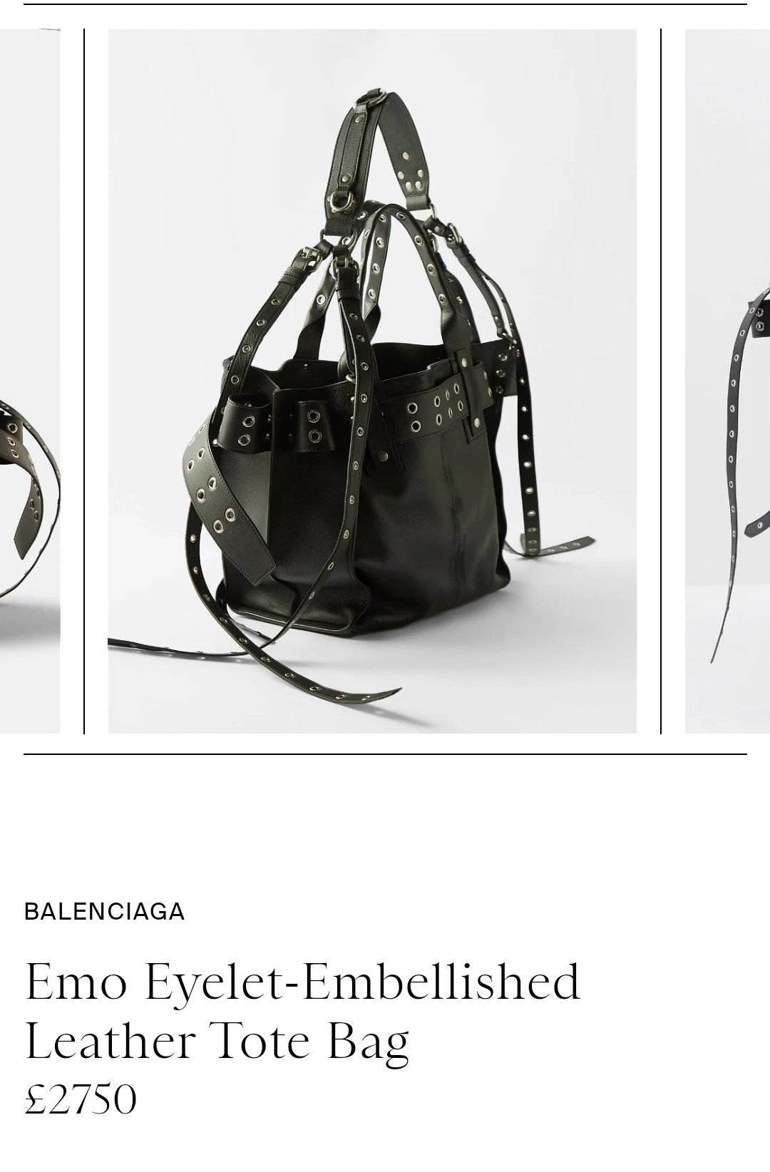 BALENCIAGA Emo Large Tote Bag