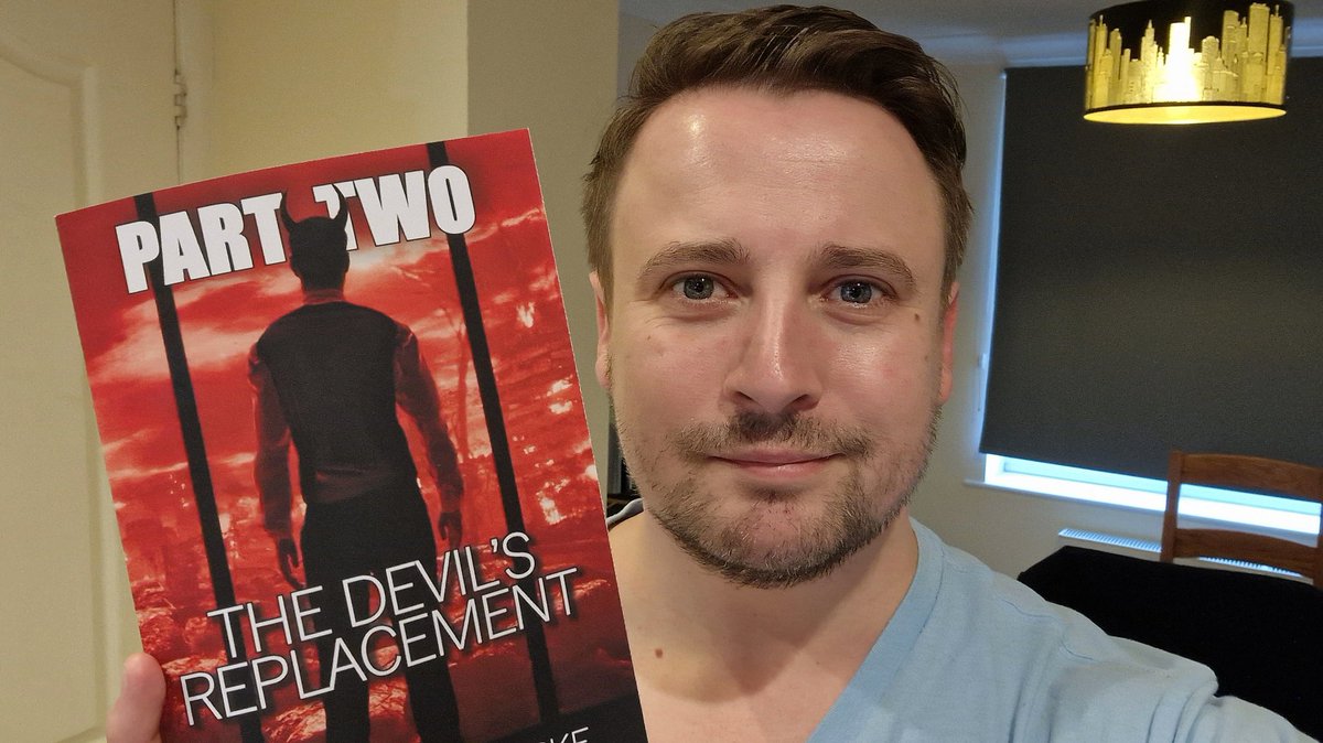 To celebrate the release of my new book, The Devil's Replacement: Part Two (OUT NOW!!!), I've made Part One FREE to download on Kindle for the next 4 days. Twisted #horror with dark humour sprinkled throughout. US Link: amazon.com/dp/B0C2N4CKWF UK Link: amazon.co.uk/dp/B0C2N4CKWF