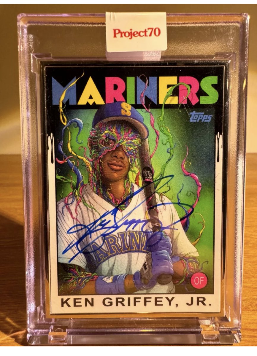 PardeeGriffey's tweet photo. Player auto on artist proof @alexpardee 
https://t.co/iN51BGaGrf https://t.co/PcrJ1m2SMv