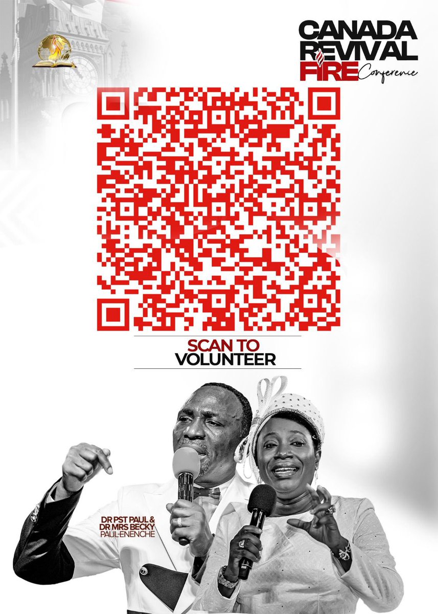 drpaulenenche's tweet image. *DUNAMIS REVIVAL FIRE CONFERENCE, CANADA 2024 IS HERE!!!*🔥🔥🔥

*God’s servant and handmaiden Dr Paul and Dr Becky Enenche shall be visiting us with a great mantle of REVIVAL FIRE on the 5th-6th of June, 2024.*

*Get READY for a divine visitation and a most explosive Time in…