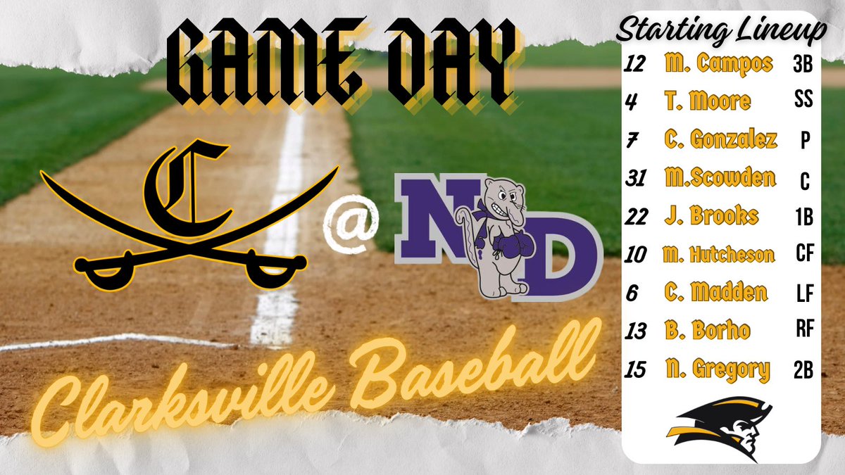 Generals_BSBL's tweet photo. Opening day lineup! #GeneralsBaseball #G-UNIT https://t.co/4K8JOt1RnP