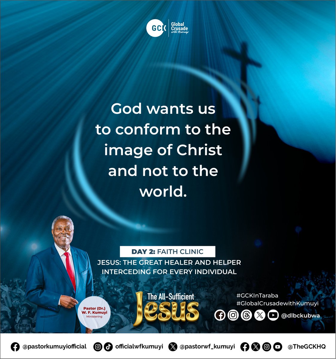 jibrilgyang's tweet photo. DAY 2 || EASTER RETREAT || THE ALL-SUFFICIENT JESUS || FAITH CLINIC
#GlobalCrusadewithKumuyi #GCK #GCKinTaraba #DLConversations https://t.co/gSIocdQMPE
