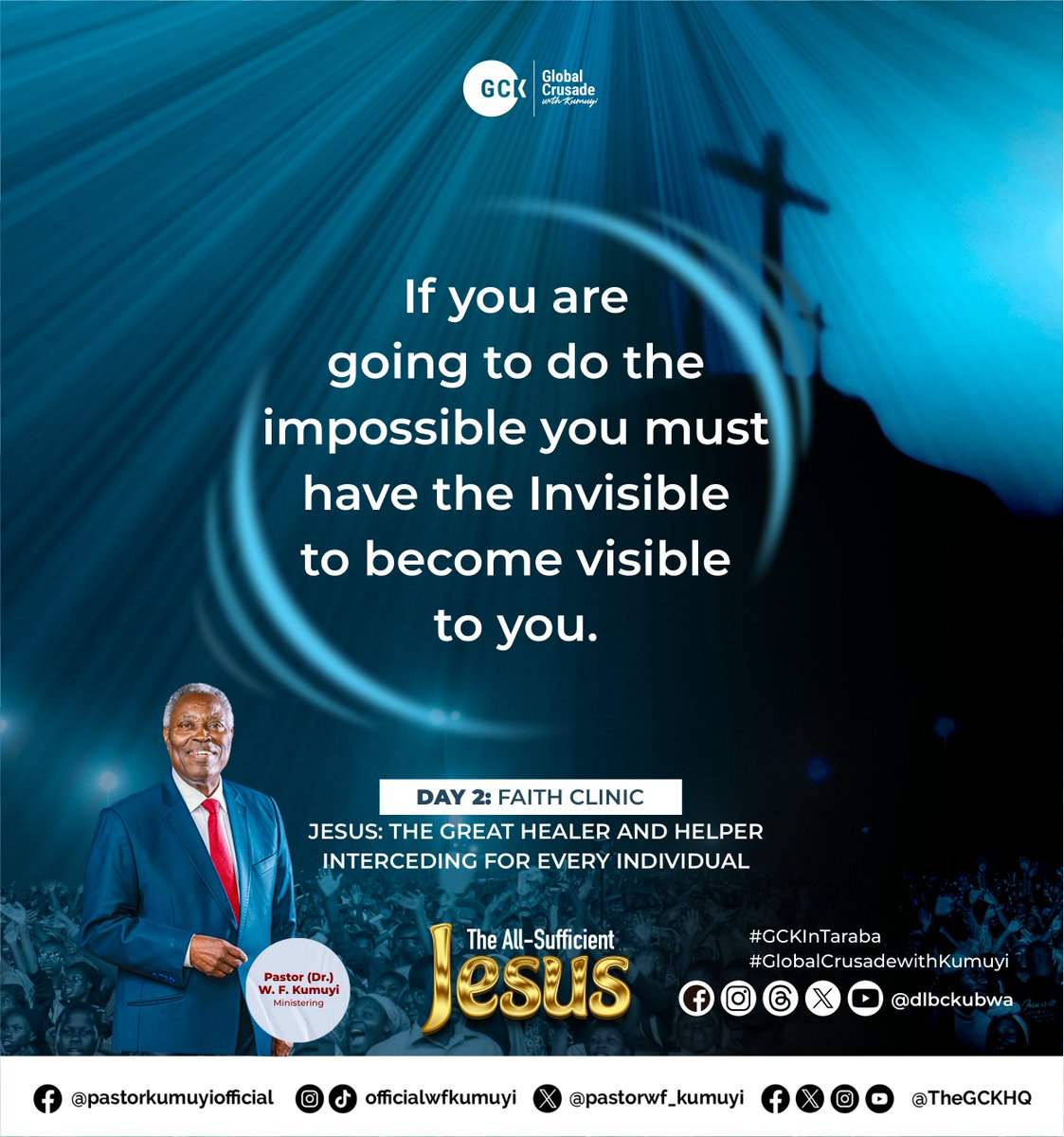 jibrilgyang's tweet photo. DAY 2 || EASTER RETREAT || THE ALL-SUFFICIENT JESUS || FAITH CLINIC
#GlobalCrusadewithKumuyi #GCK #GCKinTaraba #DLConversations https://t.co/gSIocdQMPE