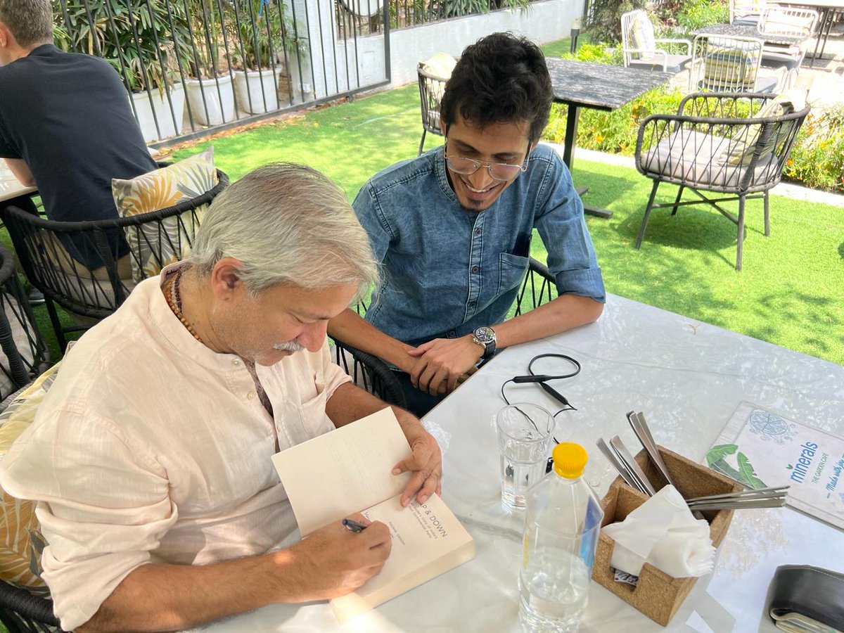 Thank you <a href="/mayankgandhi04/">Mayank Gandhi</a> Sir, will remember your words always. Your Book 'AAP &amp; DOWN' will always be on my favourite list. And Thank you <a href="/DrMunishRaizada/">Dr. Munish Kumar Raizada</a> sir for the opportunity.