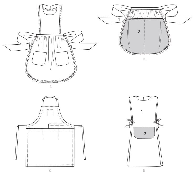 🧵This uncut Kwik Sew 4284 sewing pattern includes options for everyone, from kids to adults! Whip up matching aprons with handy pullover designs and convenient waist pockets. Includes sizes S to XL.

[Insert Link]

 #DIY #Sewing #sew #SewingSupplies #KitchenApron #sewingPattern