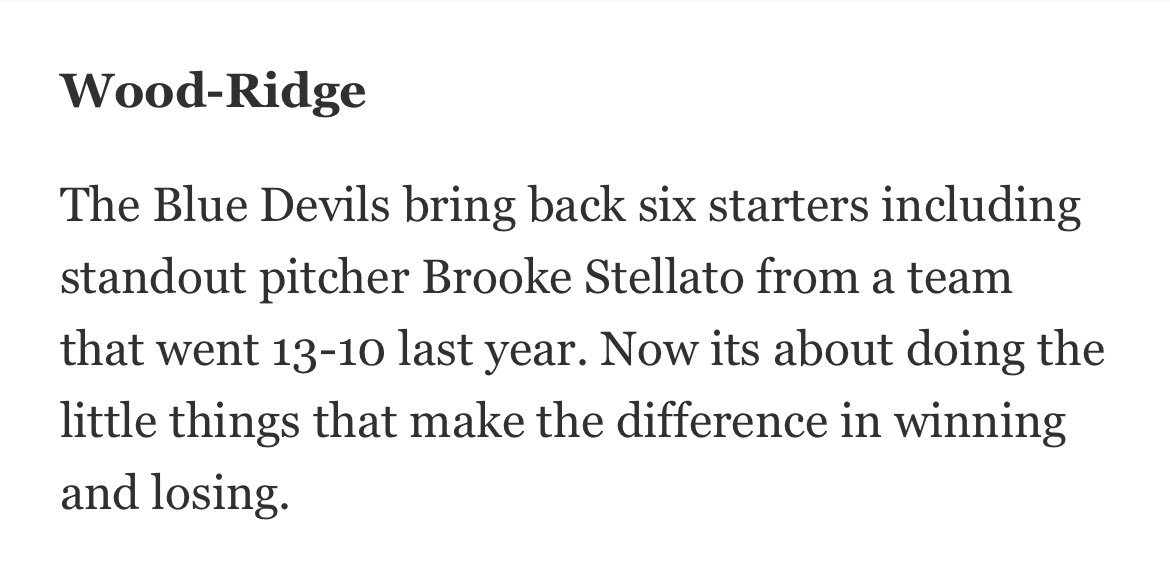 🥎 W-R SOFTBALL PREVIEW🥎