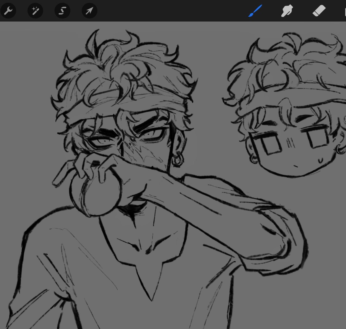 wip #IdentityVfanart #GanjiGupta