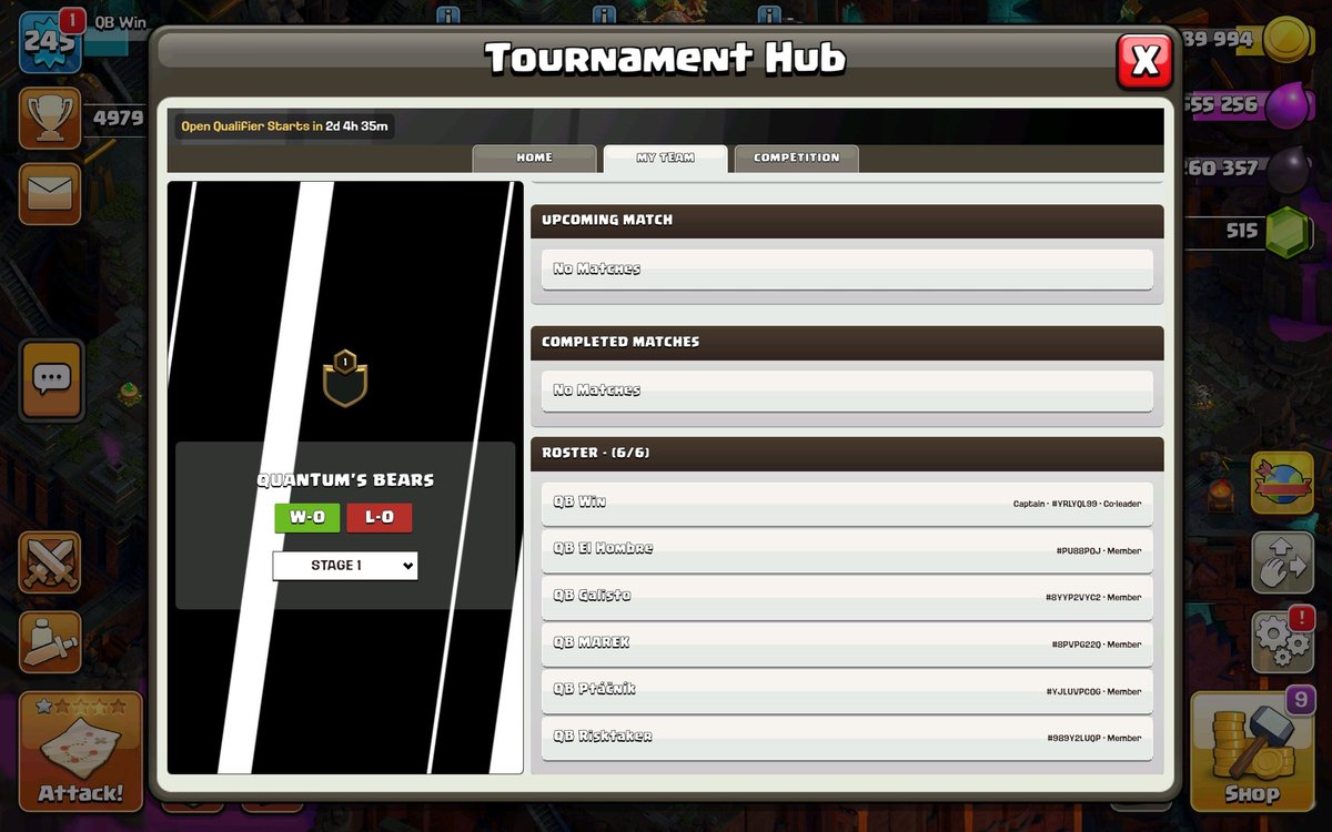 First Golden Ticket Open Qualifier 😁😈 Roster Locked in 🔒