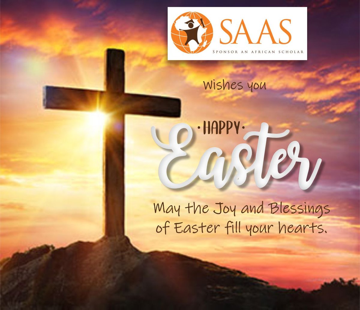 Receive warm Easter wishes from the SAAS family. As you gather to celebrate the death and ressurection of Christ with family and friends, may joy and blessings fill your hearts.

#HappyEaster