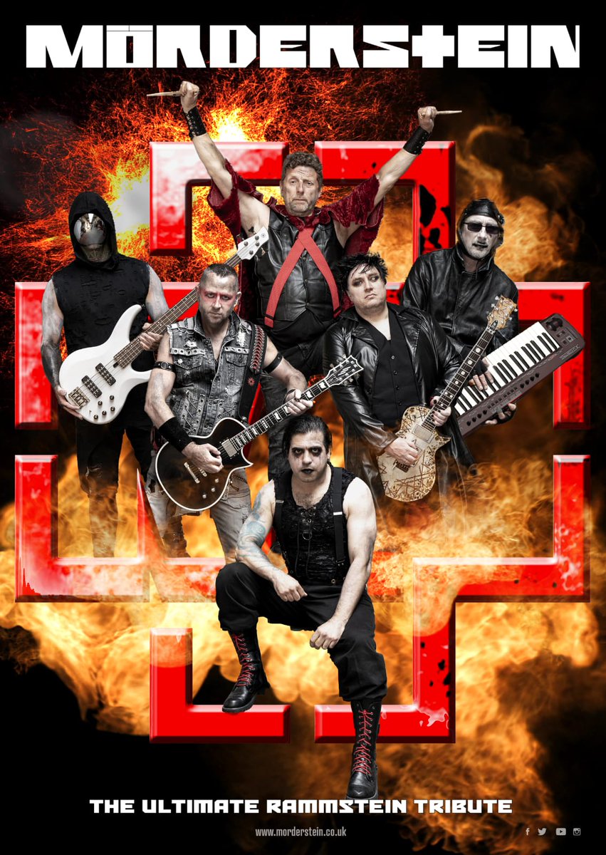 Tonight at O'Rileys, Morderstein (Rammstein Tribute). Tickets £12 plus bf from skiddle.com/e/37132912 or pay £15 otd from 7pm, band onstage from 8.30pm @livemusicinhull @gr8musicvenues @bbcburnsy @HULLwhatson @VHEY_UK @VisitHull @VisitHullEvents
