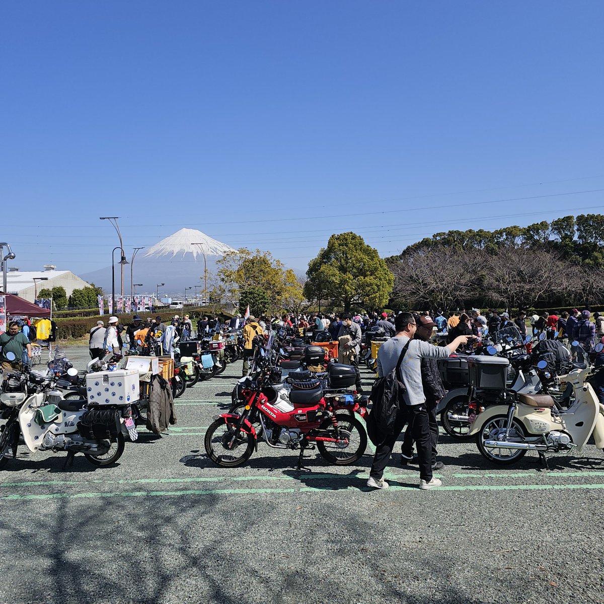 本日は富士カブミーティングに行ってきました
暑かったですが色んなカブ見れて楽しかった