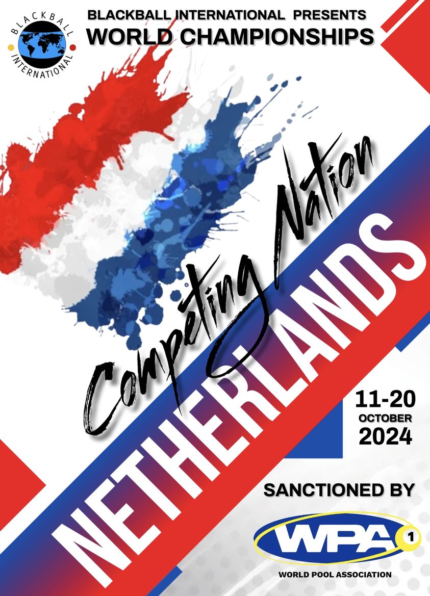 The Netherlands will be attending the World Pool Association sanctioned and official 2024 World Blackball Championships in Bridlington, England.
#Netherlands #Holland
#blackballpool #blackball
#8ball #pool #Bridlington