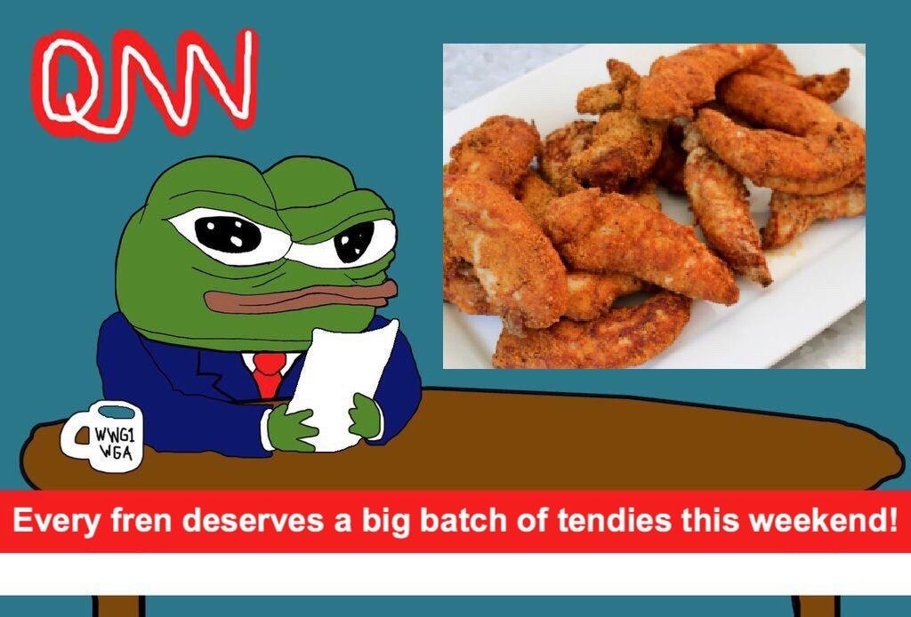 GM frens, hab a great Saturday! 🐸🍗