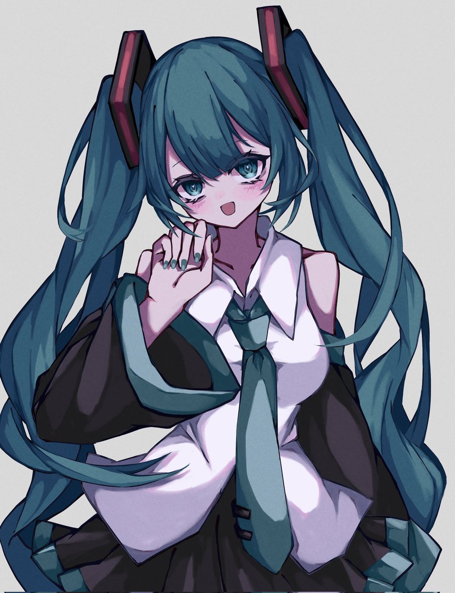 初音ミク「#初音ミク 」|チョコラテ□■のイラスト