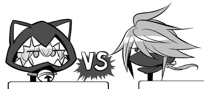 恒例のカバー下キャラ紹介 今回はトーナメント表的なアレになってます 