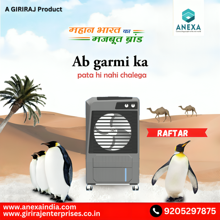 GIRIRAJENTERPR5's tweet photo. Beat the heat without missing a beat! With Anexa Air Cooler, you won't even notice when summer sneaks up on you. Stay cool, stay comfortable. ☀️❄️
#Anexa #AGirirajproduct #CoolingSolutions #SummerEssentials #HeatWaveReady #BeatTheHeat #StayCool #CoolComfort #HomeCooling #CoolingTech #AnexaCool #SummerVibes