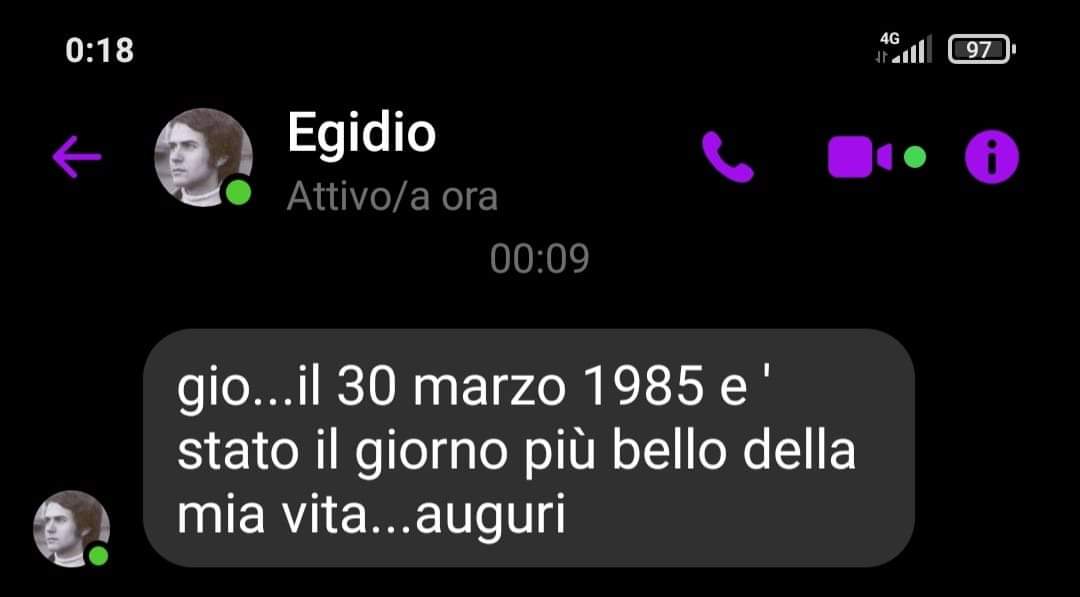 Io mio idolo è papà. 
Tanti auguri a me ❤️