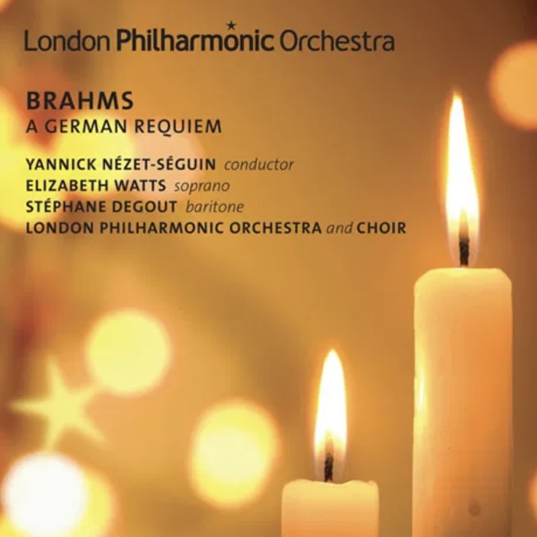 On Holy Saturday, a requiem with a difference. Brahms selected Bible passages rather than the Latin mass text. In 2009, with the @LPOrchestra, @nezetseguin slowed tempi left a capacity audience at the @southbankcentre in deafening silence. lpo.org.uk/recording/brah…