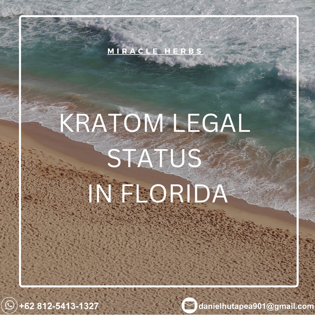 If you are planning to travel to Florida and wonder if you can take your kratom with you, the good news is that you can! Kratom is currently legal in Florida. But there’s an exception. Sarasota county passed an ordinance bill that made the herb illegal there. 
#Miracle #Florida