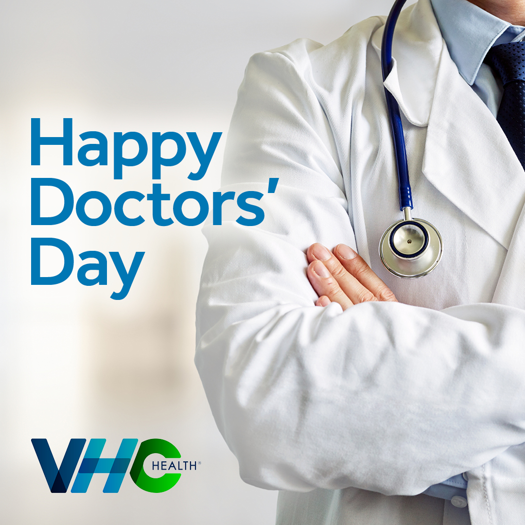 Show your appreciation this Doctor's Day by leaving a message of gratitude in the comments below for those who make a difference in our lives. 💌 Thank you for supporting VHC Health and our incredible doctors.