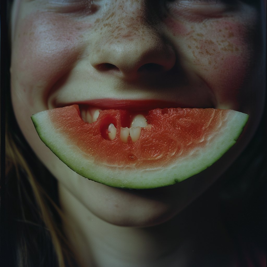 polly_in_wonder's tweet photo. A watermelon slice is the bright smile of summer, juicy and colorful like summer.
#midjourney #midjourneyart #ai #aiart #aiartcommunity #strange #surrealart #futuristic #aiphotography #nft #opensea #mustache #mustachestyle

More:
https://t.co/9KA3d3eFqu https://t.co/xpbQDRopQF