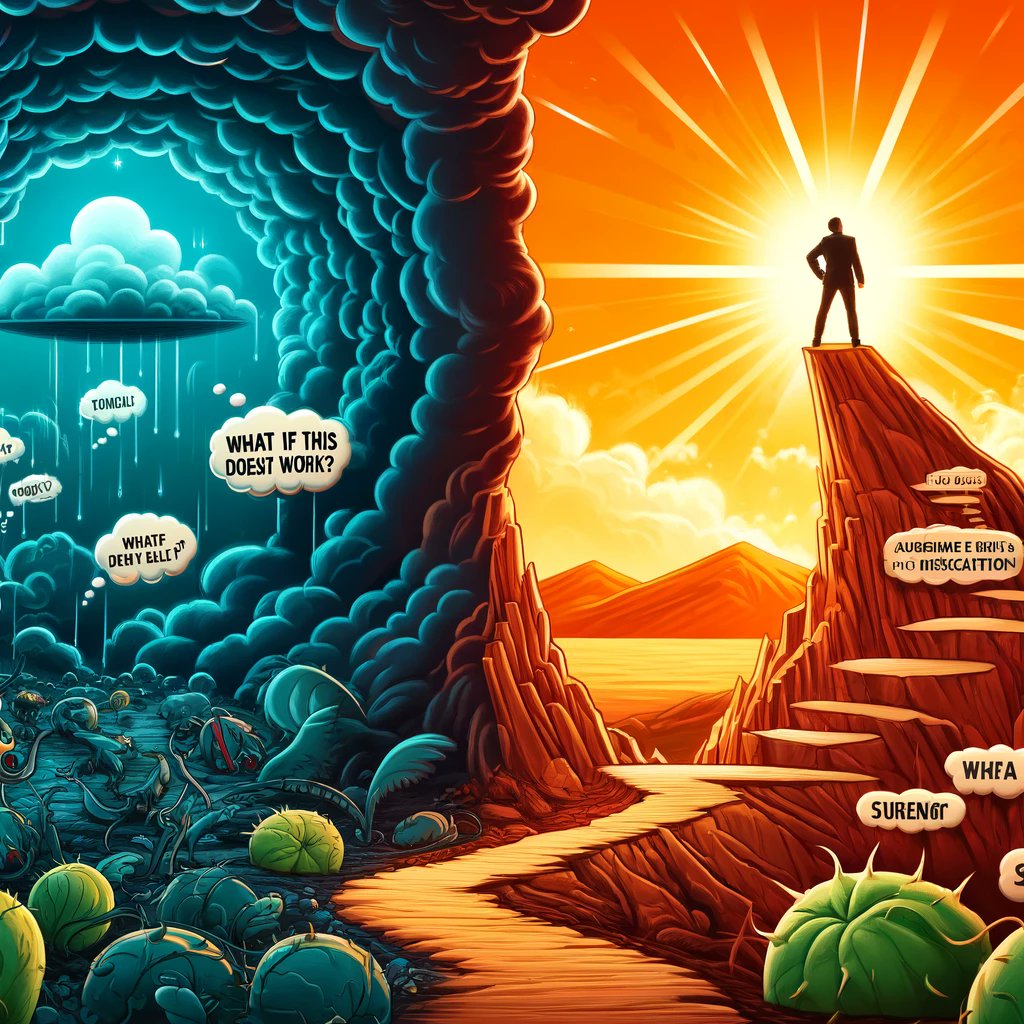 Focusing on #MindsetMatters today!
Sometimes, as a startup owner, I catch myself spiraling. "What if this doesn't work?", "Maybe this idea isn't good enough", "What if I fail?".

But at the end of the day, every stumble, every closed door, every "no" is all part of the process.