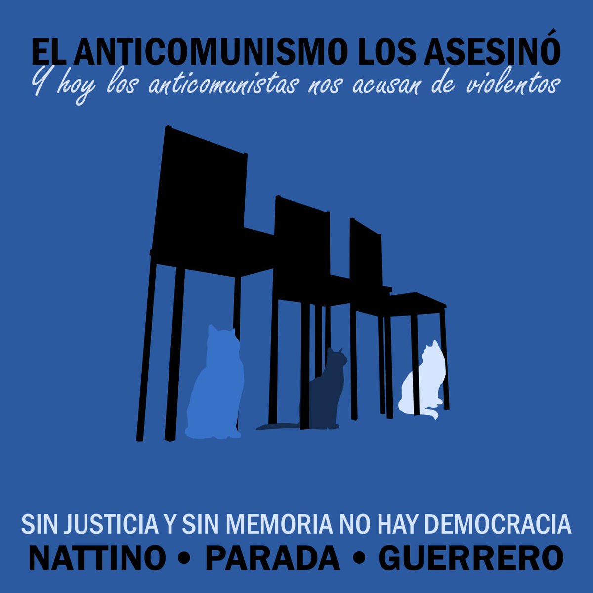 gatoscomunistas's tweet photo. Los horrores de la dictadura aún dejan huella en una democracia incompleta.

Los cómplices anticomunistas de aquello siguen participando de la política muy campantes.

Y tienen la osadía de acusar al PC de violentos y de falta de compromiso democrático.

El colmo de la impunidad. https://t.co/vpFPxDdyc6