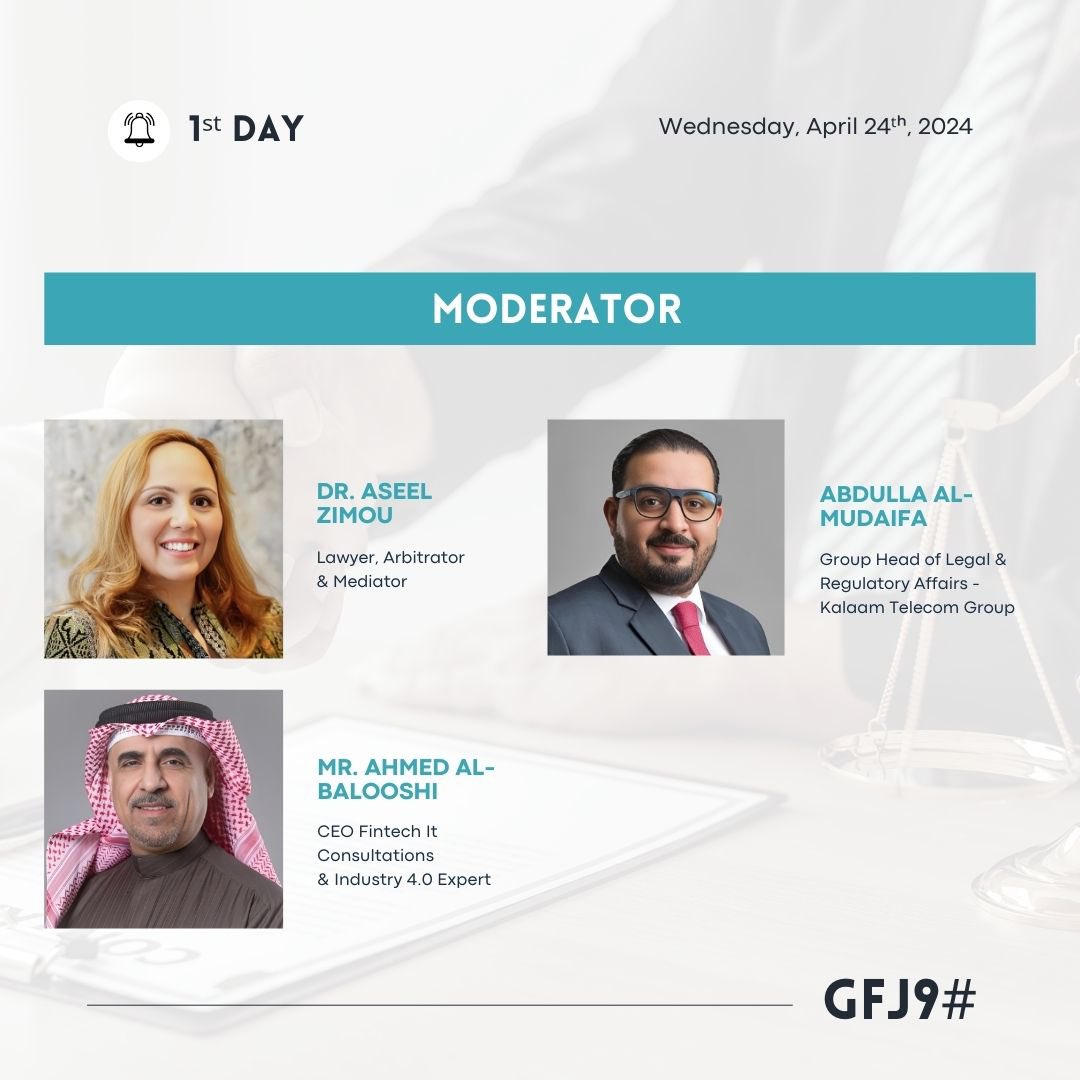 Day 1 at #GFJ9 set the stage with unparalleled insights from legal luminaries. We delved deep into the essence of data sovereignty in the GCC, examined the shifting sands of corporate tax law, and explored the revolutionary impact of AI on legal
#AIInLaw #ArabGulfForum