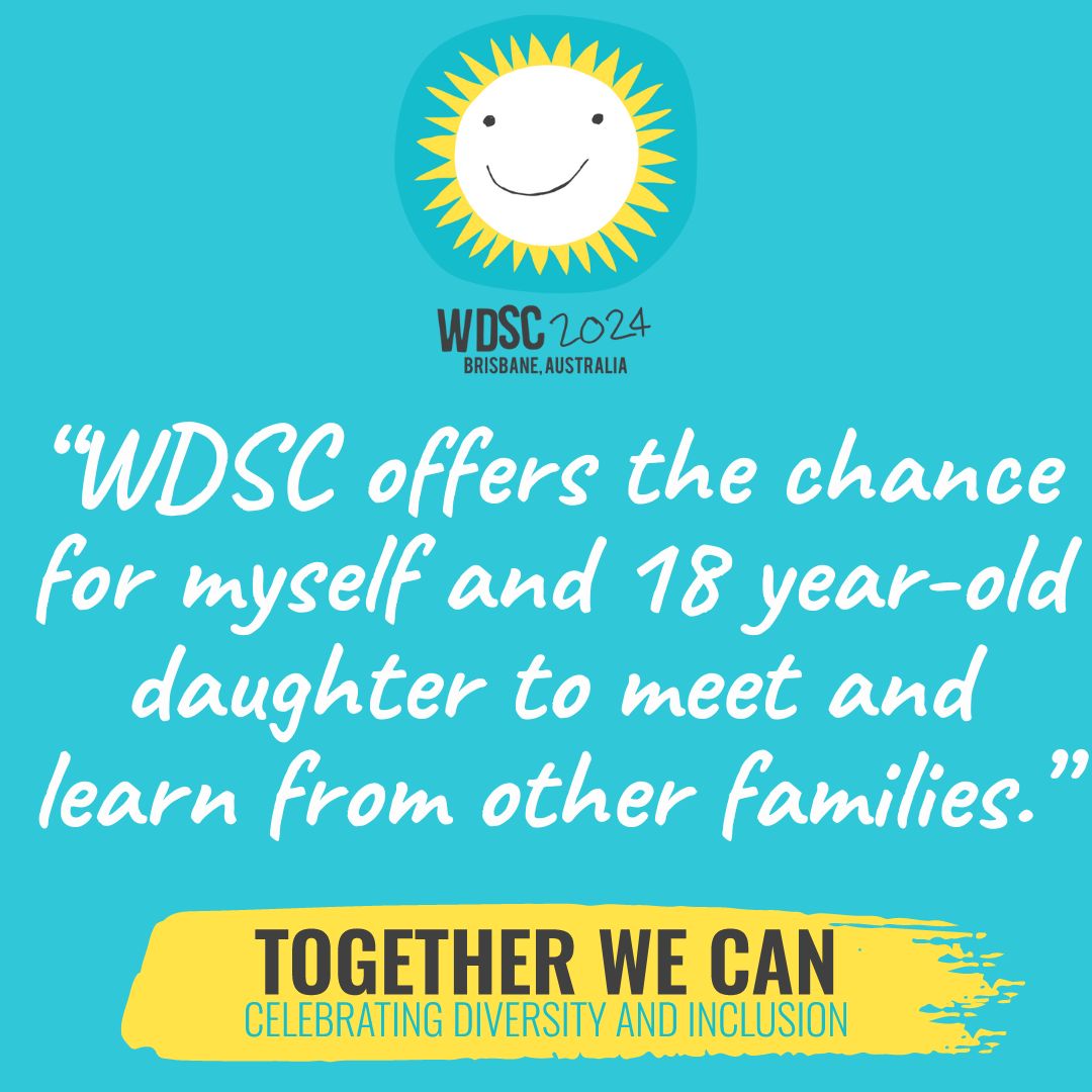 From 9 to 12 July, people with Down syndrome and their families will gather in Brisbane for the #WorldDownSyndromeCongress Just look at how previous attendees have described the experience! Book before 7 April to save 10% on your registration. Visit wdsc2024.org.au