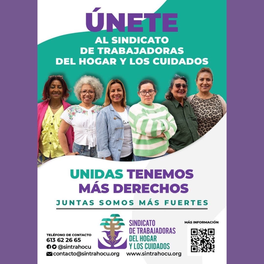 📆 Hoy es 30 de marzo: Día Internacional de las Trabajadoras del Hogar y los Cuidados 🔴 Exigimos condiciones laborales dignas 🔴 Exigimos equiparación de derechos laborales 💪 Porque somos imprescindibles Si eres trabajadora del hogar y los cuidados, ¡ÚNETE!