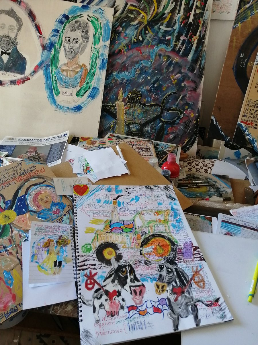 Geome3stateart's tweet photo. ⭐💫⭐
Multi-language remix-fairytales. Acchievements and targets on the roads! 300324.
https://t.co/lx5F1imkgo
About the work-days of the week that closing!
⭐💫⭐
#IntangibleJourneys #Geome3andstateoftheart  #elgooG #google #Everythingkismusic #QuantumDeviations #Spaceperson https://t.co/Row48BsXoM