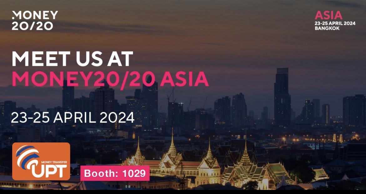 Meet with our team to explore more on our unique platform for transfers to cash, bank accounts, bank cards and e-wallets in Turkey, CIS, Balkans, Middle East and more. Me and our team will be waiting you at Booth 1029. #money2020