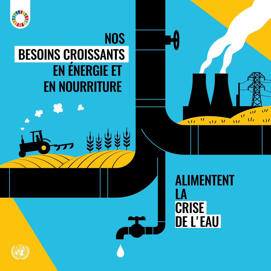 L'accès à l'eau potable, à l'assainissement et à l'hygiène est le besoin humain le plus fondamental pour la santé et le bien-être. Les #ObjectifsMondiaux visent à assurer un accès universel & équitable à l’eau potable, à un coût abordable. un.org/sustainabledev…