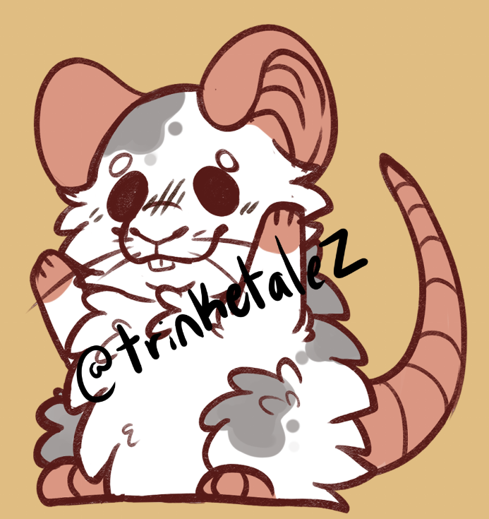 trinketalez's tweet photo. design reveal for biscuit 

#SmallBusiness #furry #pin #blindbox https://t.co/MULKcbqrAD