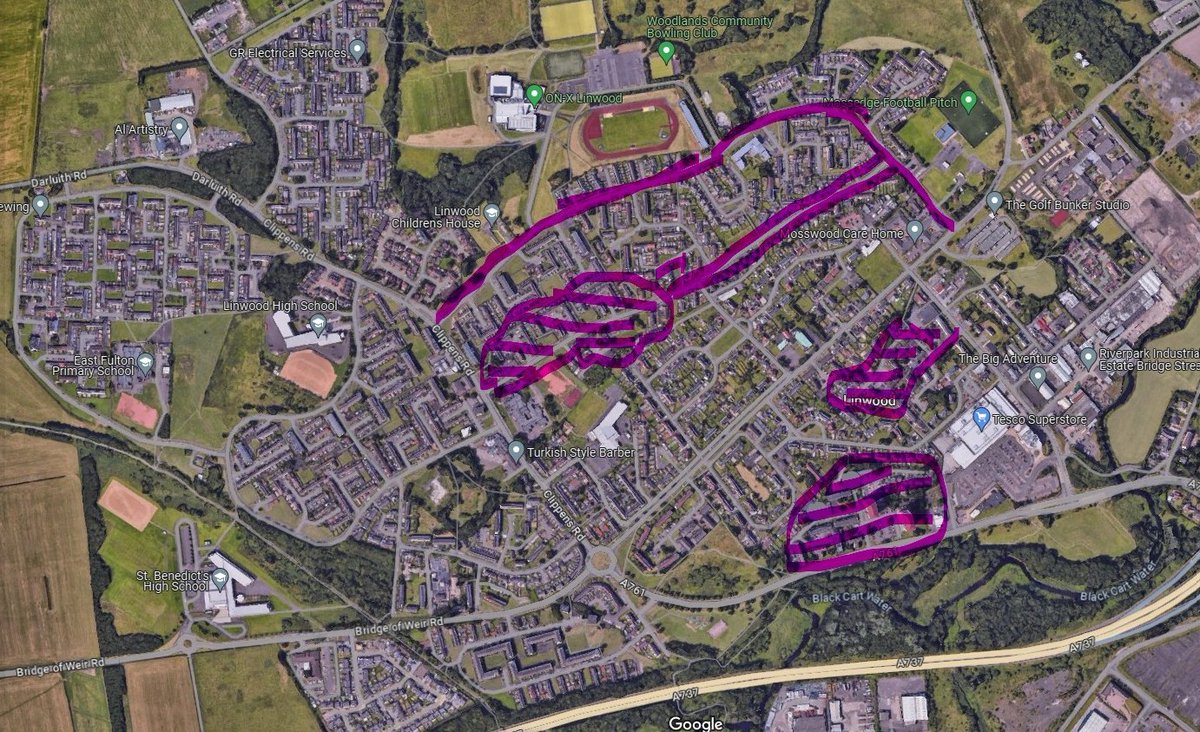 LinwoodAndCSNP's tweet image. Another street done in Linwood on behalf of @JacquelinecSNP  :-) #ActiveSNP