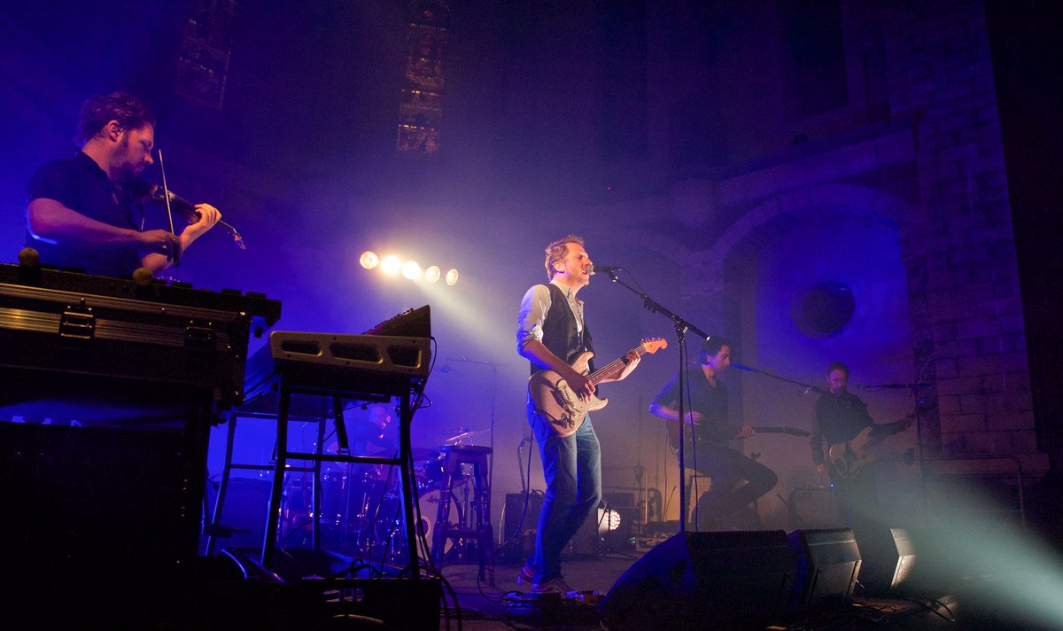 dEUS, Lambertuskerk, Maastricht, 2015. Foto's : Hanneke van Dongen.