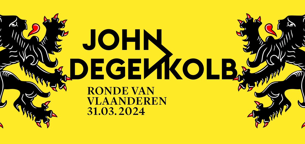 there‘s not much to say about tomorrow. it‘s THE DAY in vlaanderen. everybody is excited, focussed, in the tunnel. it will get hard,loud, monumental. its the @RondeVlaanderen my 13th ronde. I have never ridden any other professional race more often in my career #dege #dgnklb