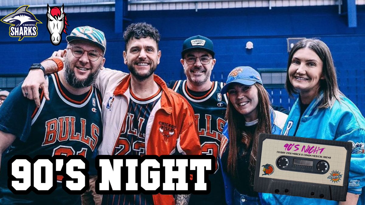 90’s night was a vibe! @Atthebuzzer_UK @SheffieldSharks youtu.be/PGTFbjmapr4?si…