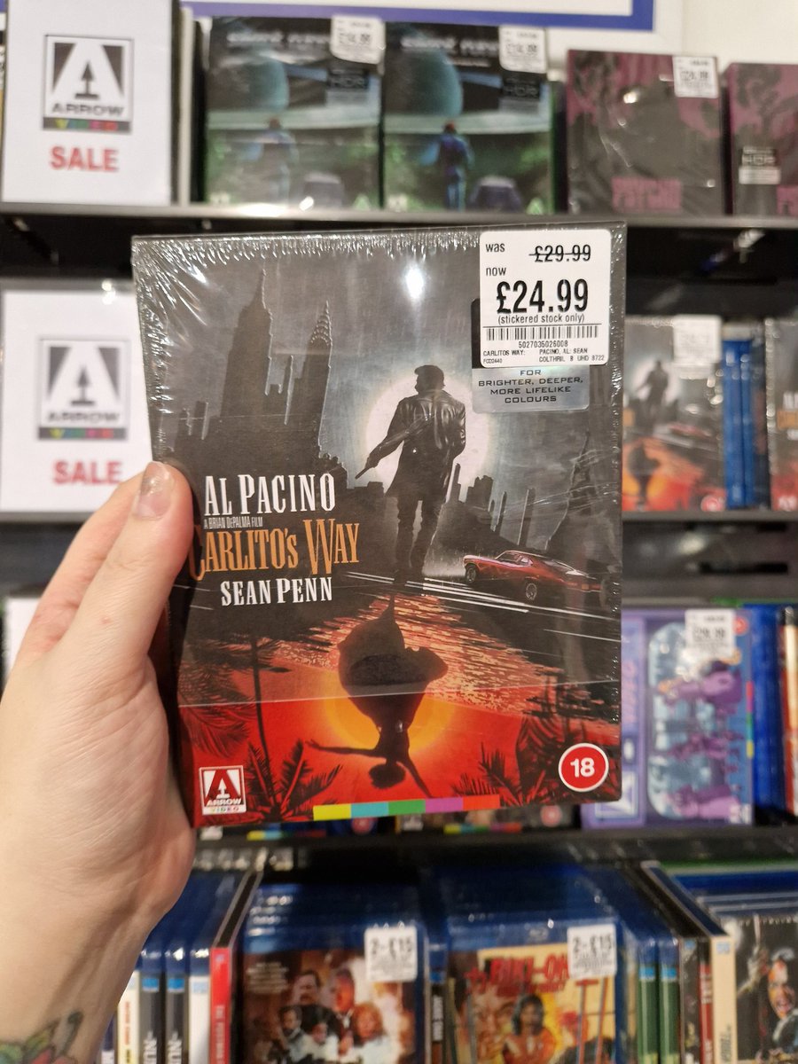 hmvNottingham's tweet photo. Arrow Video sale on now 🗣

Some brilliant titles in the Arrow video sale, Reductions on Blu-rays, Boxsets &amp; 4K. 

#Arrowvideo #hmvsale https://t.co/OyfLPcOf0B
