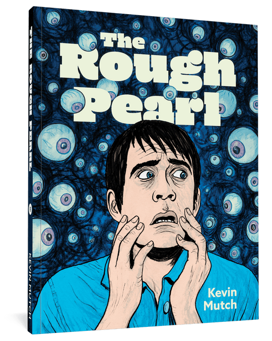 Next in tenuous Easter connections at Gnash.. THE ROUGH PEARL from Kevin Mutch. A hilarious odyssey through our 'hero' Adam's comedy of errors. Strong art, great characters and razor-sharp humour make this book a gem. Pearls, eggs; same basic shape. Easter! @fantagraphics