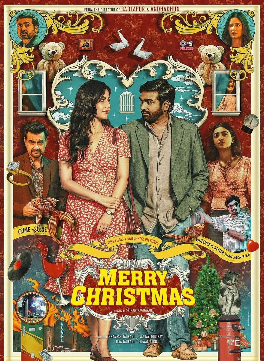 Good show.
#KatrinaKaif @VijaySethuOffl @radhika_apte #SanjayKapoor @SGayathrie @pathakvinay @popinstyle #PratimaKazmi @AswiniKalsekar @tipsofficial @MatchboxShots @ipritamofficial @varungrover #PoojaLadhaSurti #ArijitBiswas #AnukritiPandey
#MerryChristmas