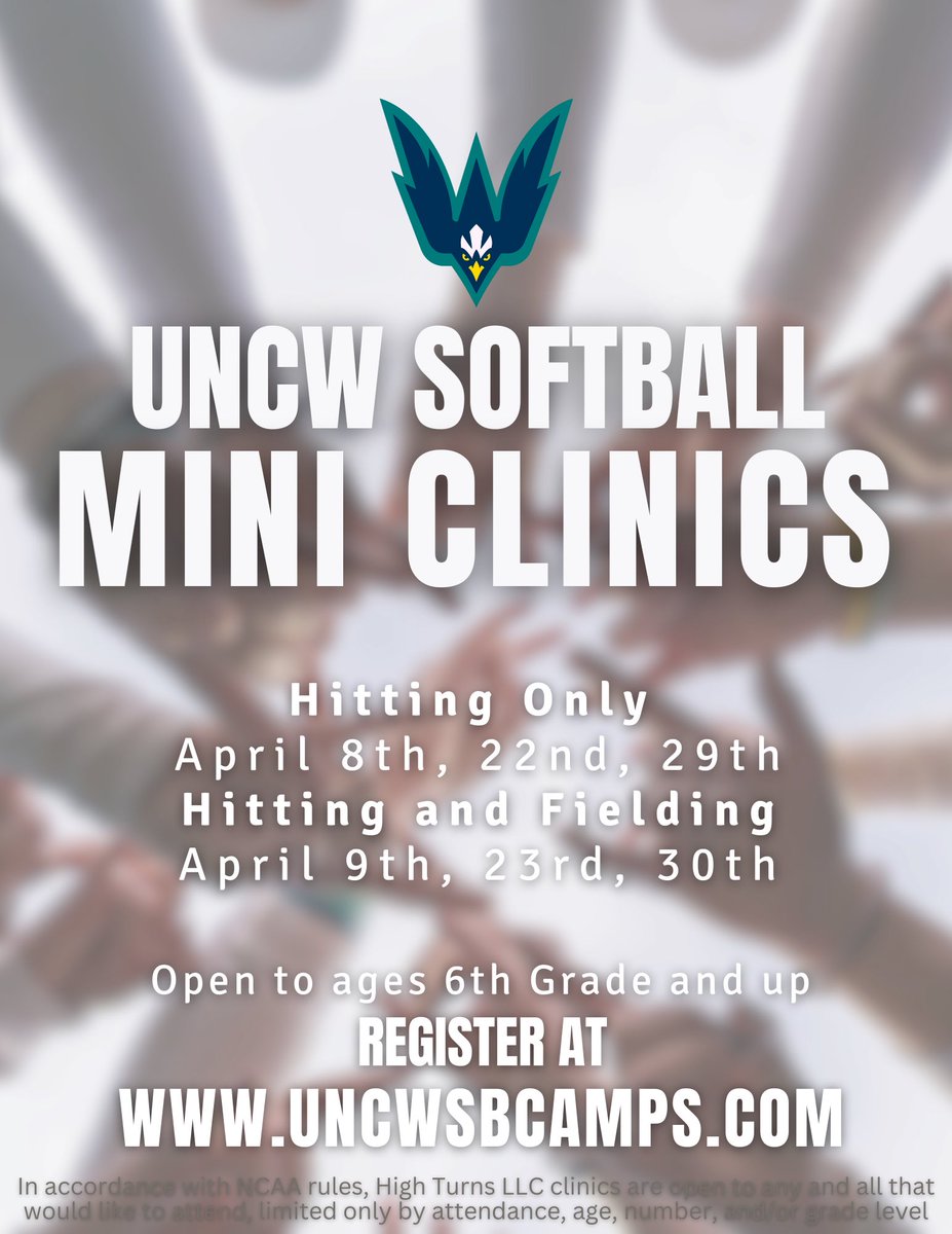 Come spend your April with us at our Mini Clinics!
