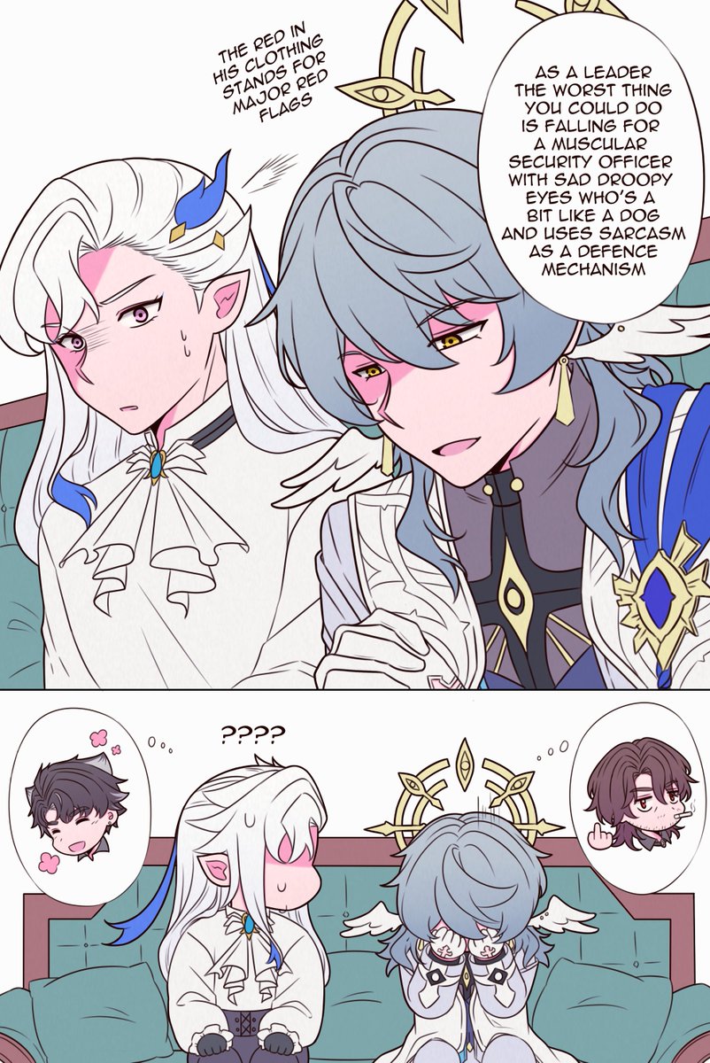 [ rkgk ] [ hsr 2.1 spoilers ] Love advice #wriolette #galladay 
