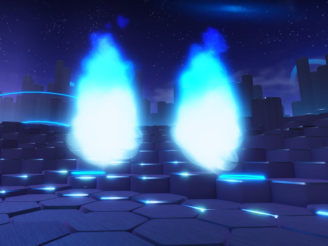 ltHyp3r's tweet image. Can @Roblox make it so the fire goes away once we go in first person with the deathwalker head? #RobloxTheHunt #Roblox