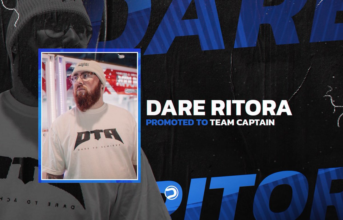 I’m excited to announce that I’ve been promoted to Team Captain of <a href="/DareRising/">DareRising</a> 💙
