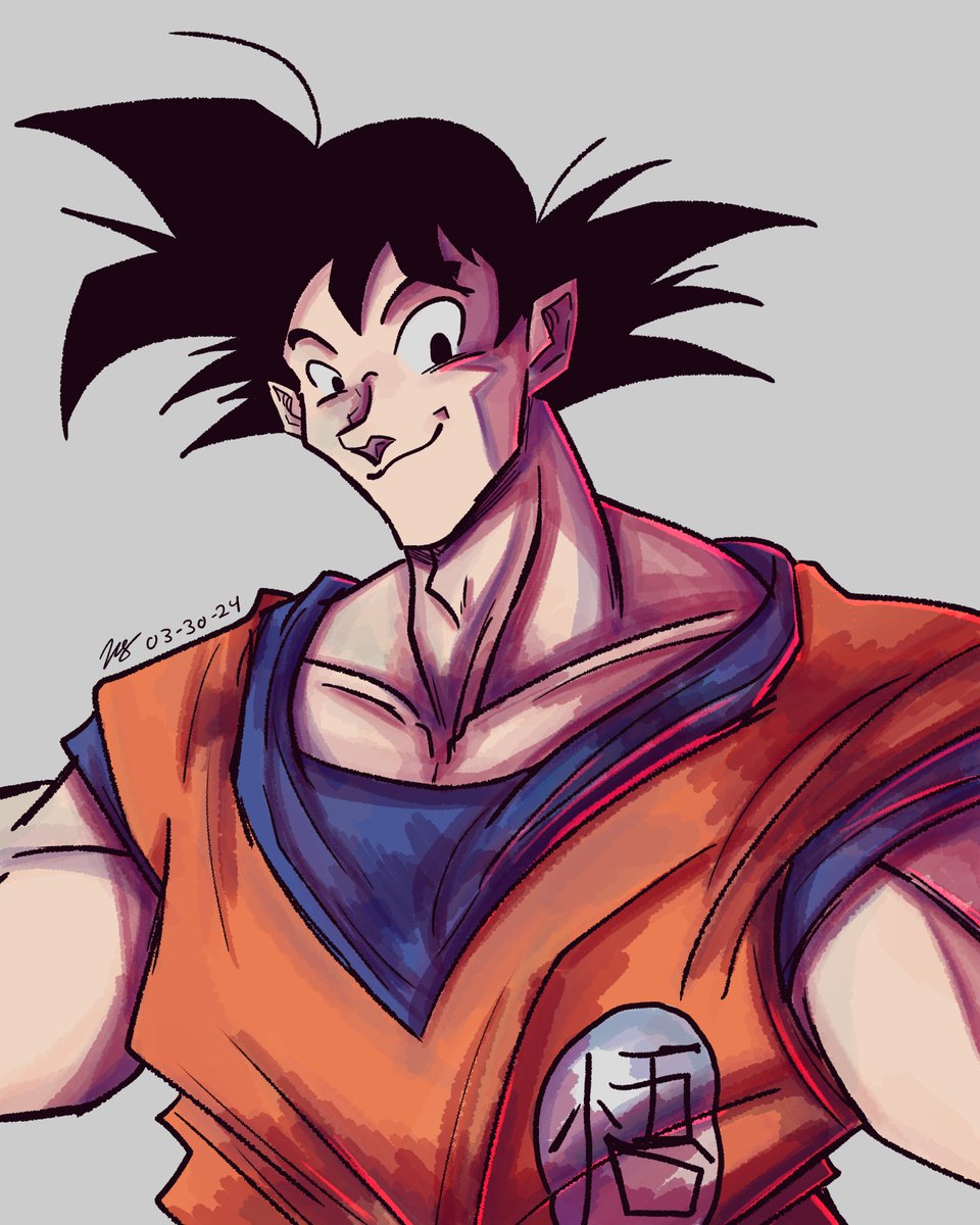Saw @1inkygirl do this, so I took a spin at the SON GOKU
