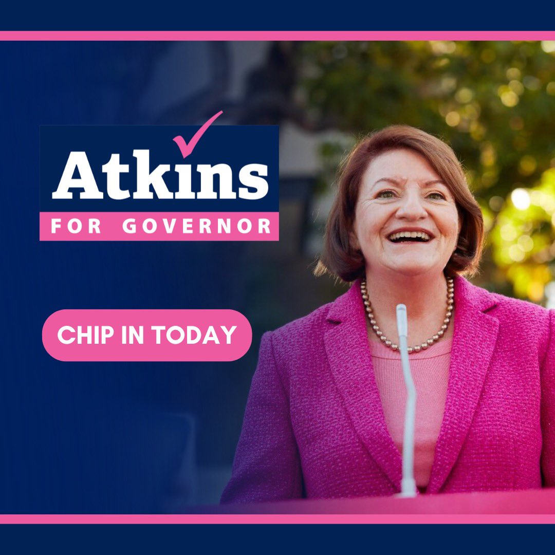 Tomorrow is the end of the 1st quarter of 2024 AND the last day of #WomensHistoryMonth – can you chip in to our campaign to help us elect California’s first woman Governor? Donate: bit.ly/atkinsforgov