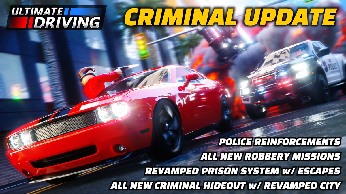❗️CRIMINAL UPDATE IS OUT NOW❗️

NEW STORES TO ROB, NEW CRIMINAL HIDEOUT, REVAMPED PRISON, AND MUCH MORE!

PLAY HERE: uduniverse.com/play