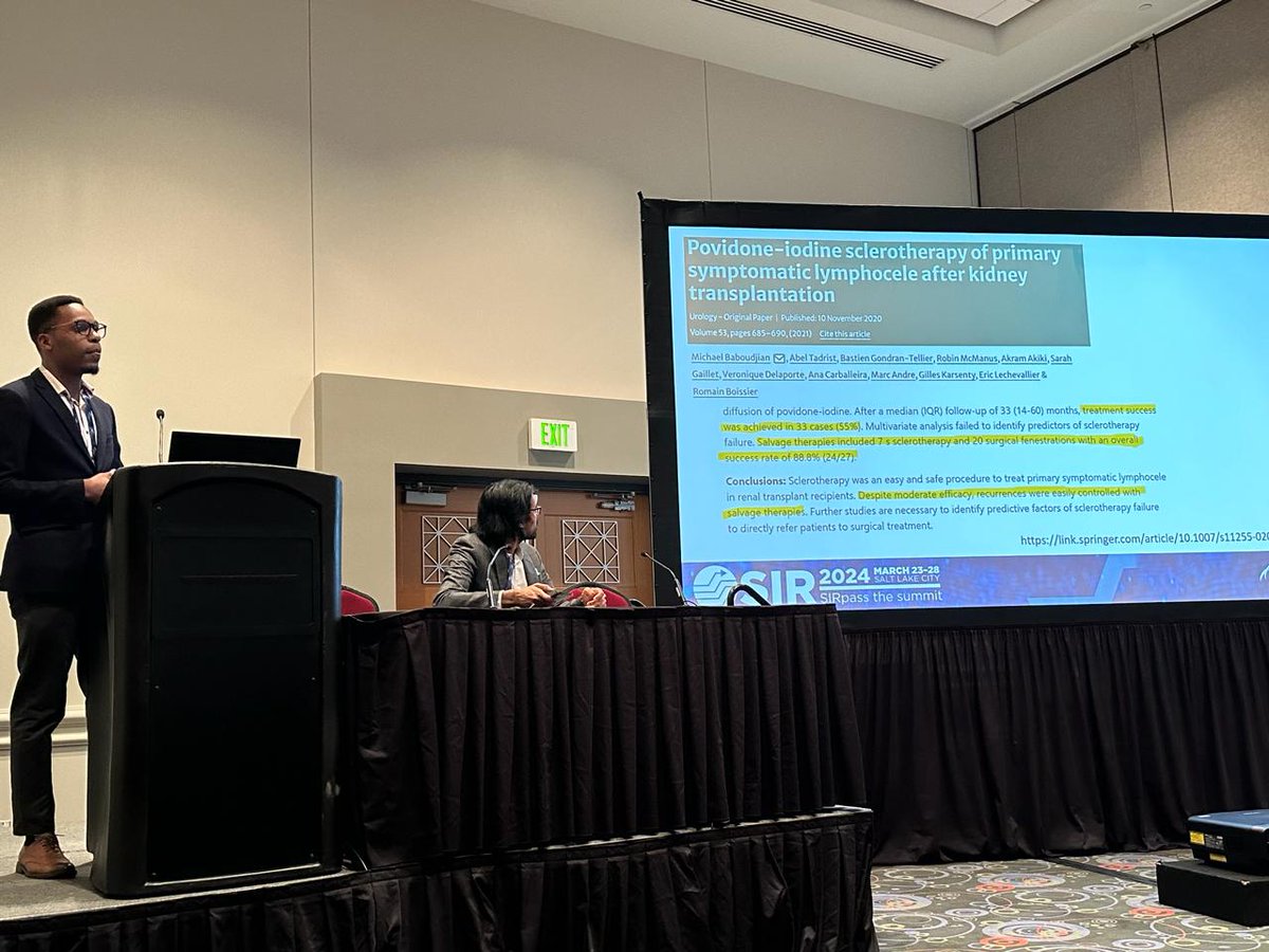 The cheapest sclerosant ever, allows the practice of #Interventionalradiology to continue in resource growing settings #SIR24SLC <a href="/Road2IR/">Road2IR</a> <a href="/ughe_org/">University of Global Health Equity</a>
