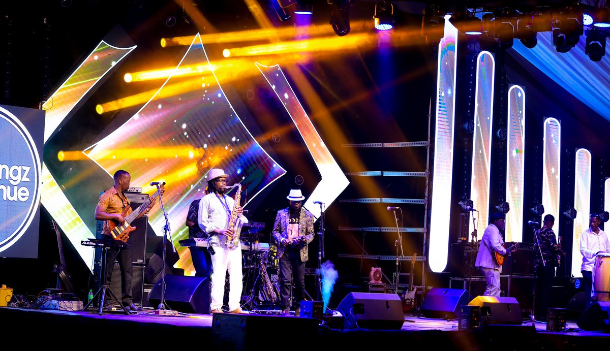 An incredible evening unfolding with @TheAfrigo at the heart of it all. Their timeless melodies are igniting the stage and our spirits. #GatherForImpact #swangzAvenueExperience